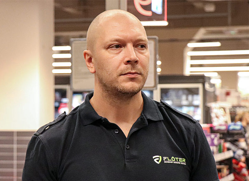 Doorman sorgt für Sicherheit