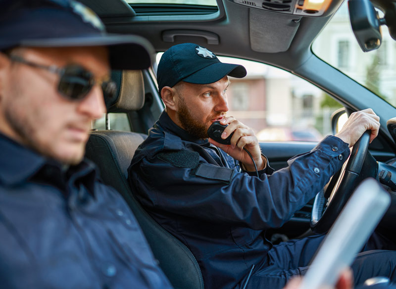 mobiler Objektschutz im Auto