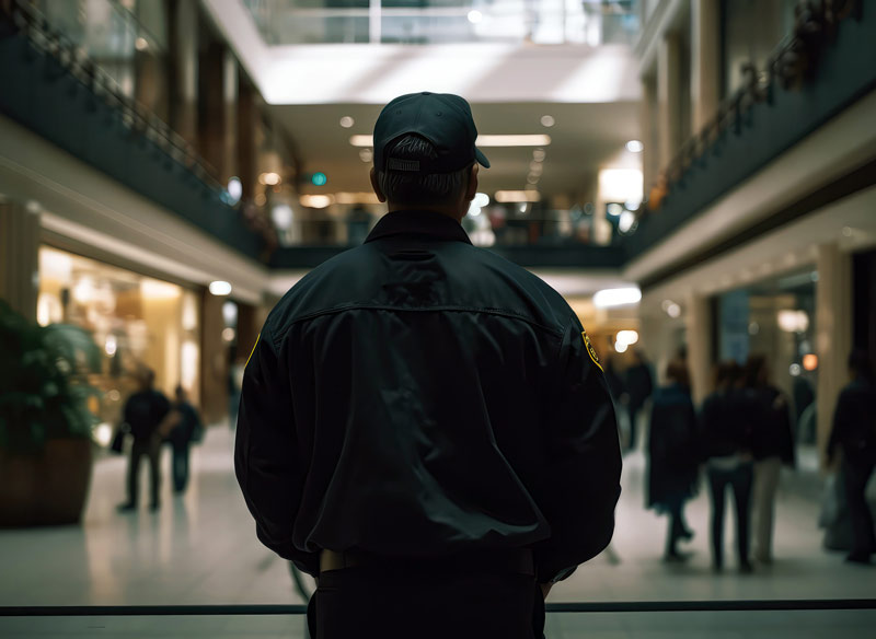 Mall-Guard vermittelt sicheres Einkaufsgefühl