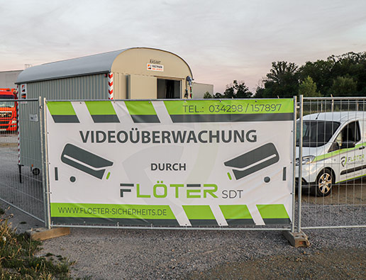 Baustellenüberwachung mit Flöter SDT